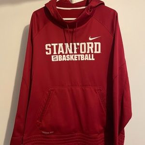 Mens Nike Stanford Basketball Hoodie Sweatshirt